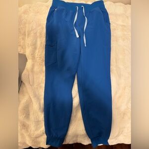 Figs Royal Blue Regular Zamora Joggers